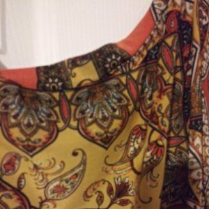 3x Beautiful vneck dress, quality material, tribal